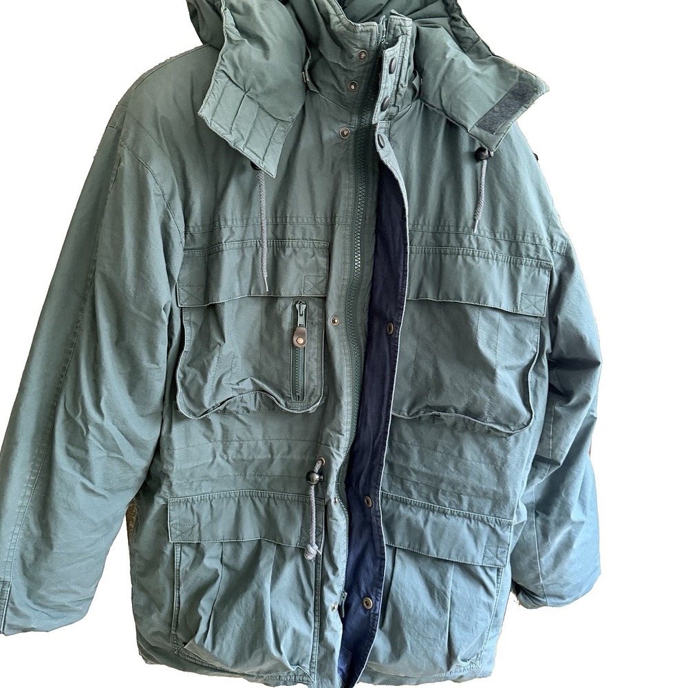 Vintage Penfield Trailwear Outerwear Forest Green Men's Size M Heavy Down Coat